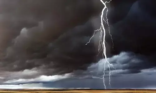 disaster management agency warns of heavy rains and thunderstorms in andhra pradesh