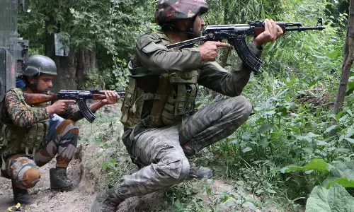 encounter broke out in jammu and kashmir