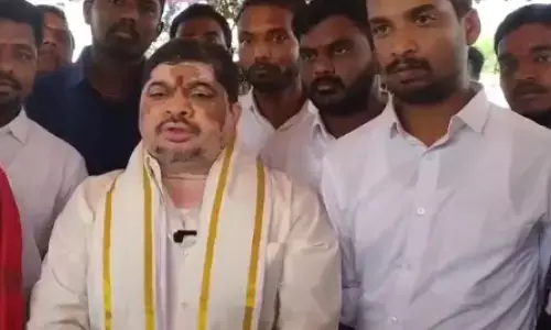 minister ponnam prabhakar responded to comments made about fellow minister adluri laxman