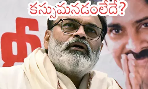 Nagababu appears thoughtful and silent amid controversy over Balakrishna’s comments on Chiranjeevi.