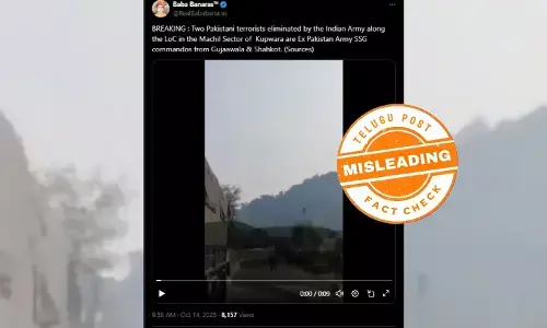 ഫാക്ട്ചെക്ക്: പ്രചരിക്കുന്നത് കുപ്വാരയിലെ ഏറ്റുമുട്ടലിൻ്റെ ദൃശ്യങ്ങളല്ല