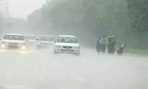 Kerala heavy rains IMD orange alert districts map