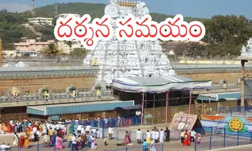 Tirumala : తిరుమలలో నేటి రద్దీ ఎలా ఉందో తెలుసా?