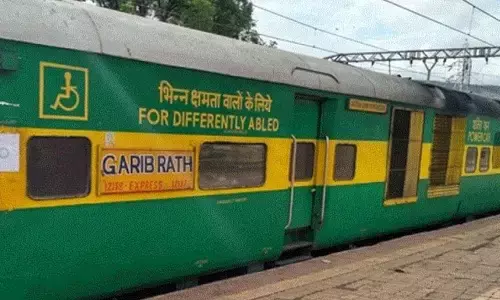 fire broke out in coach no. 19 of the garib rath train in punjab due to a short circuit