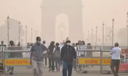 Delhi air pollution, AQI 312, very poor air quality in national capital