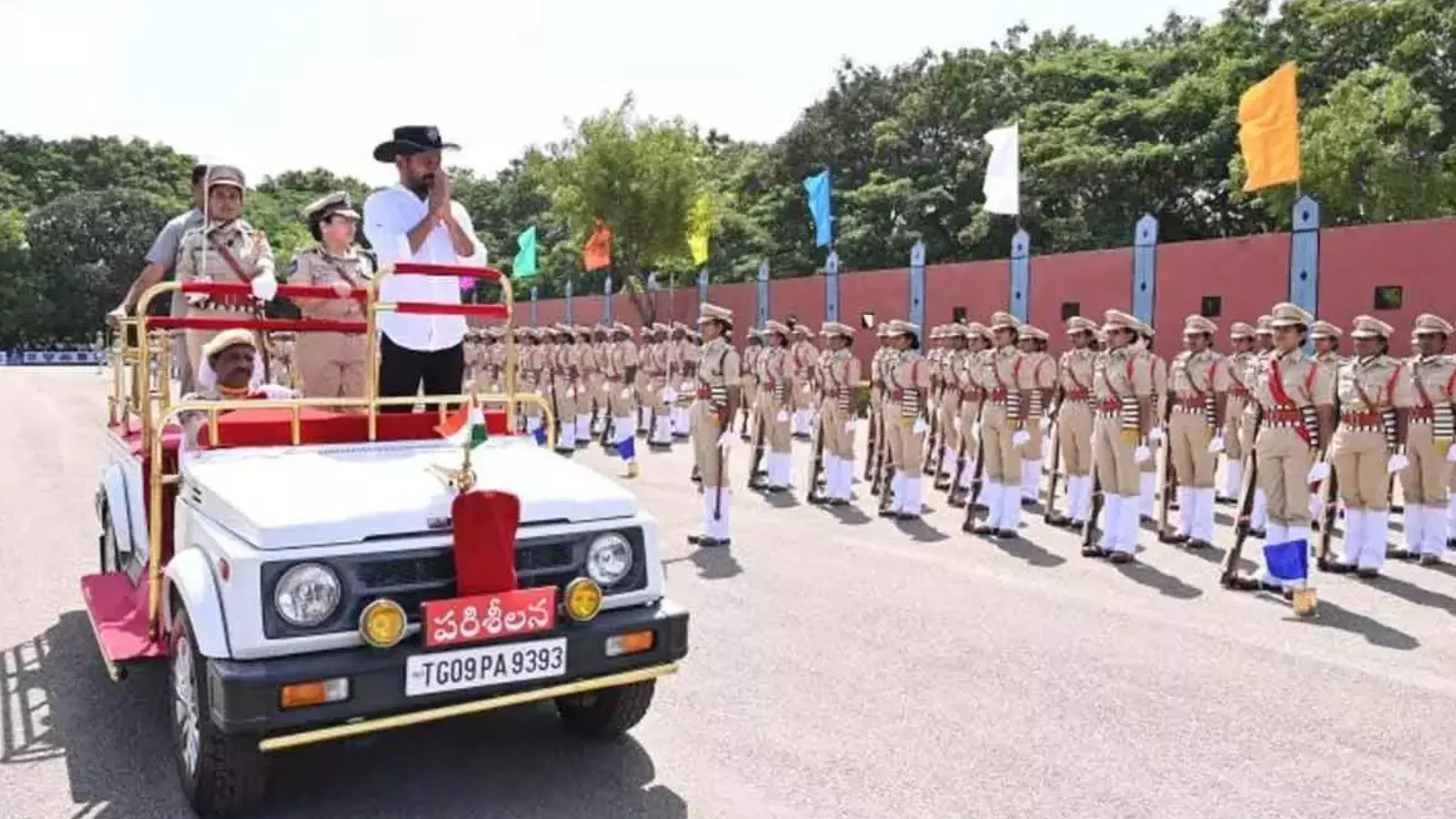 police martyrs day will be observed today at the goshamahal police stadium in hyderabad