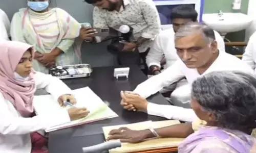 ex minister harish rao said that public health has deteriorated under the congress rule