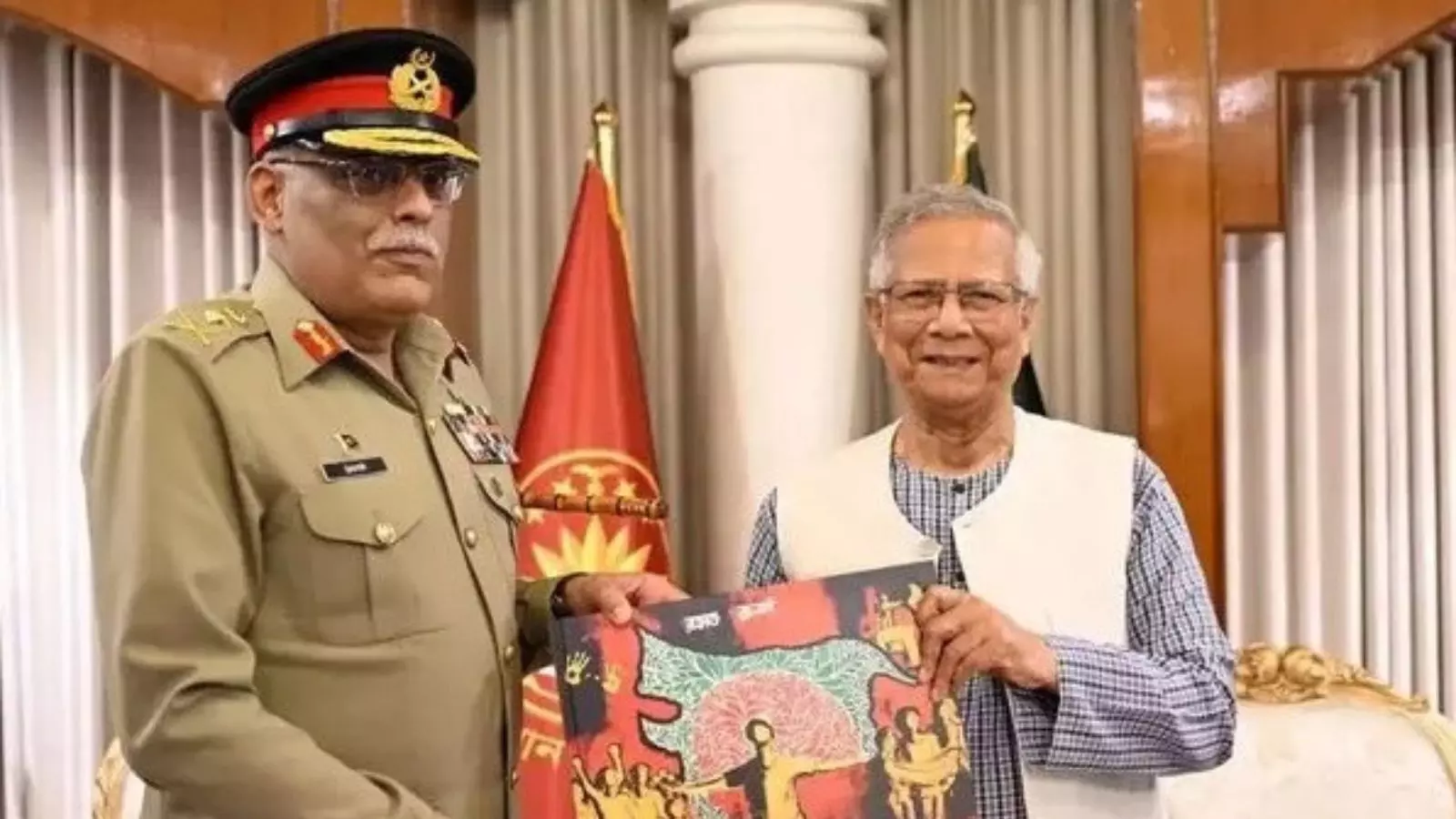 బంగ్లా మ్యాప్‌లో భారతదేశ రాష్ట్రాలు