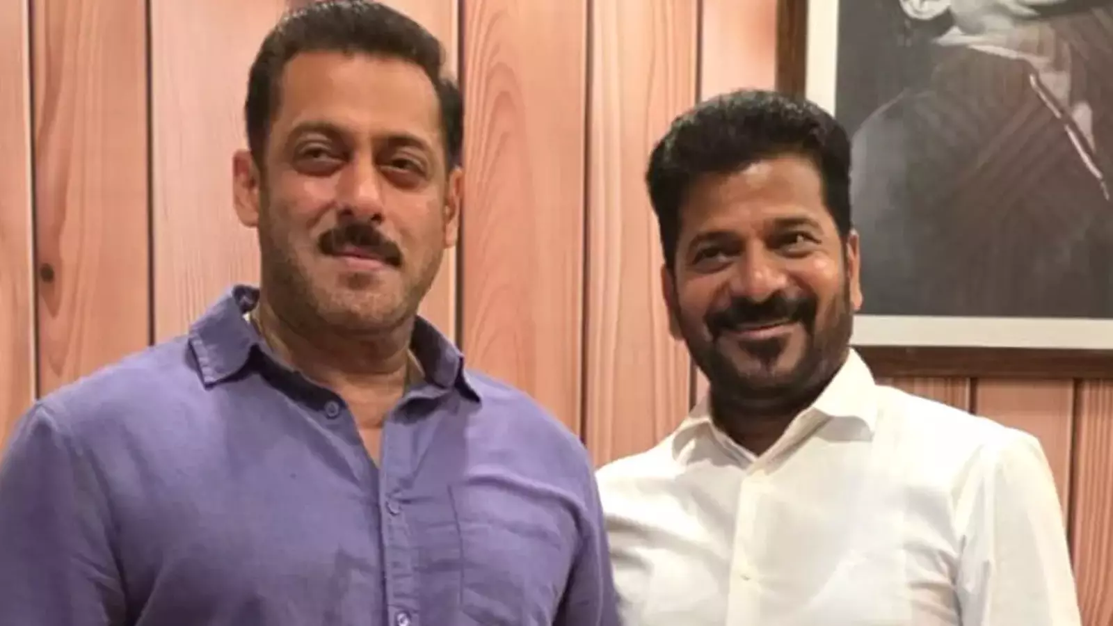 Telangana : రేవంత్ రెడ్డిని కలిసిన సల్మాన్ ఖాన్