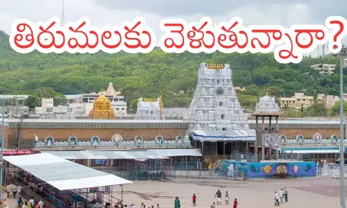 Tirumala : తిరుమలలో నేటి రద్దీ ఎలా ఉందంటే.. దర్శన సమయం?
