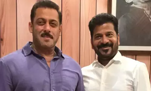 Telangana : రేవంత్ రెడ్డిని కలిసిన సల్మాన్ ఖాన్