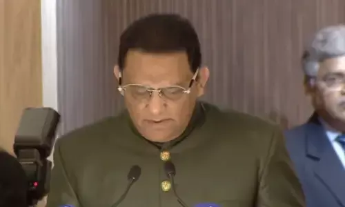 mohammed azharuddin sworn in as telangana state minister
