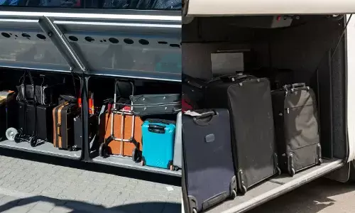 కార్గో క్యాబిన్‌లో పడుకున్న రెండో డ్రైవర్‌