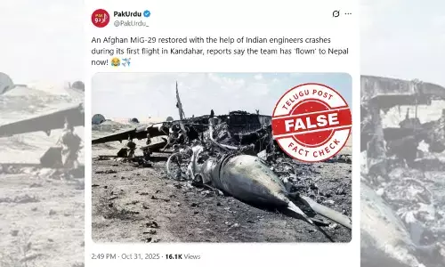 ഫാക്ട് ചെക്ക്: ഇന്ത്യൻ എൻജിനീയർമാർ പുതുക്കിപ്പണിത അഫ്ഗാൻ മിഗ് തകർന്നോ? പ്രചാരണത്തിൻ്റെ വസ്തുതയെന്ത്?