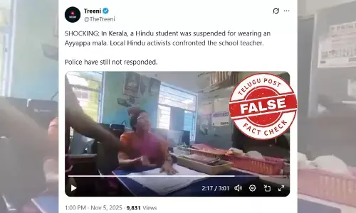 Fact Check: Viral Claim of Hindu Student Suspended in Kerala for Wearing Ayyappa Mala Is Misleading