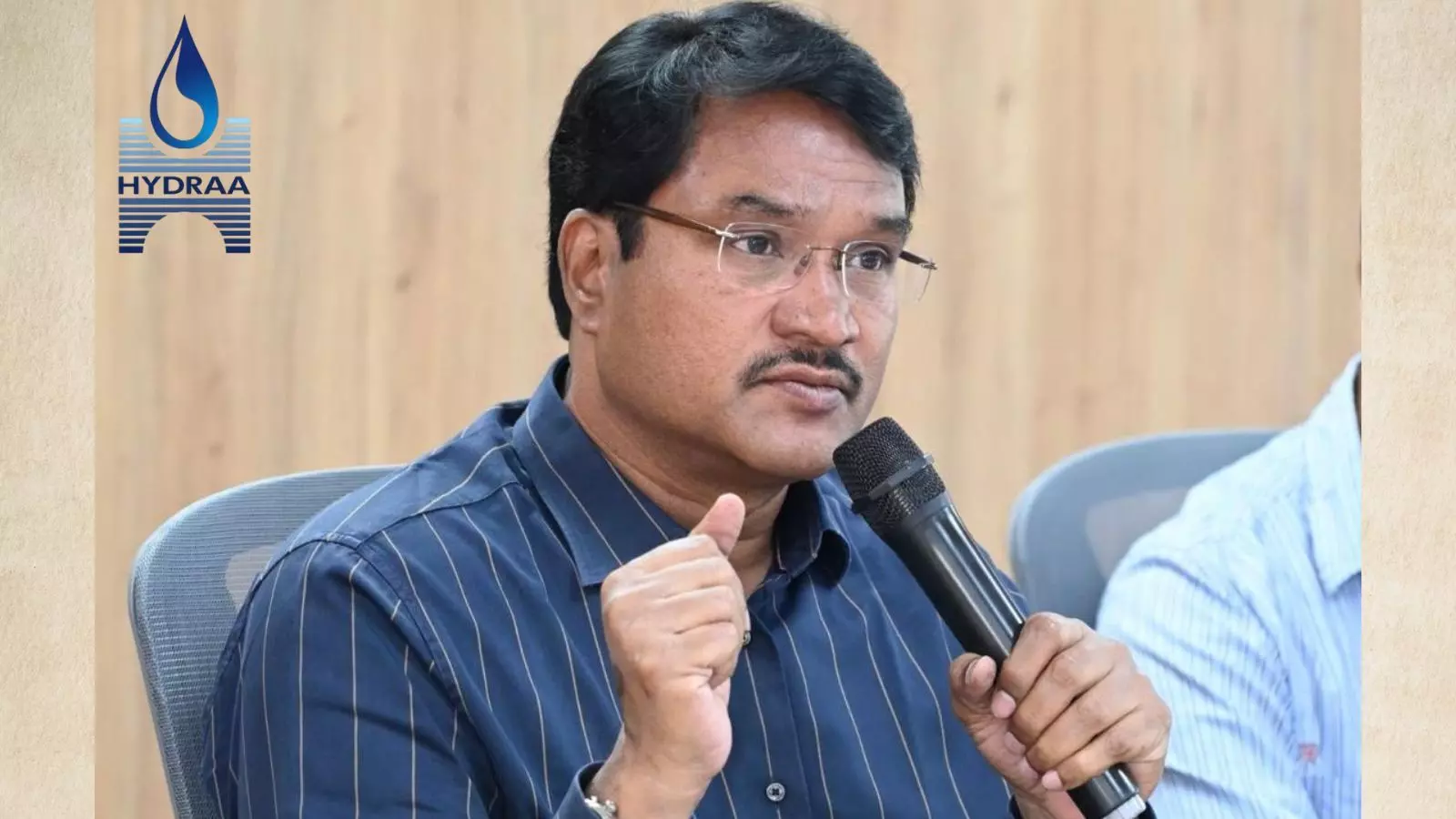 HYDRAA teams removing illegal land encroachments in Hyderabad during lake restoration drive HYDRAA teams removing illegal land encroachments in Hyderabad during lake restoration drive