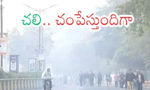 Weather Report : చినుకు పోయింది... వణుకు మొదలయింది