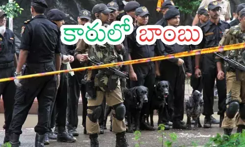 Fire tenders at Red Fort after car explosion in Delhi