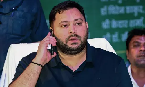 rjd leader tejashwi yadav, however, expressed his opinion contrary to the exit polls