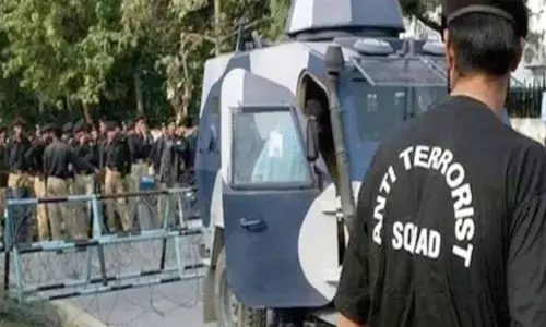 రాజేంద్రనగర్ లో గుజరాత్ ఏటీఎస్