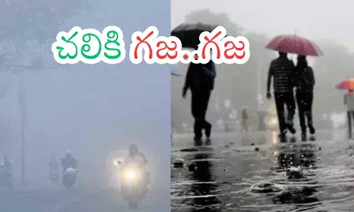 Weather Report : ఆంధ్రప్రదేశలో వానలు.. తెలంగాణలో చలిగాలులు