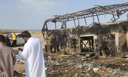 నేడు సౌదీ అరేబియాలో బస్సు ప్రమాద మృతులకు అంత్యక్రియలు