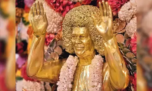 9.2 కిలోల బంగారంతో సత్యసాయి