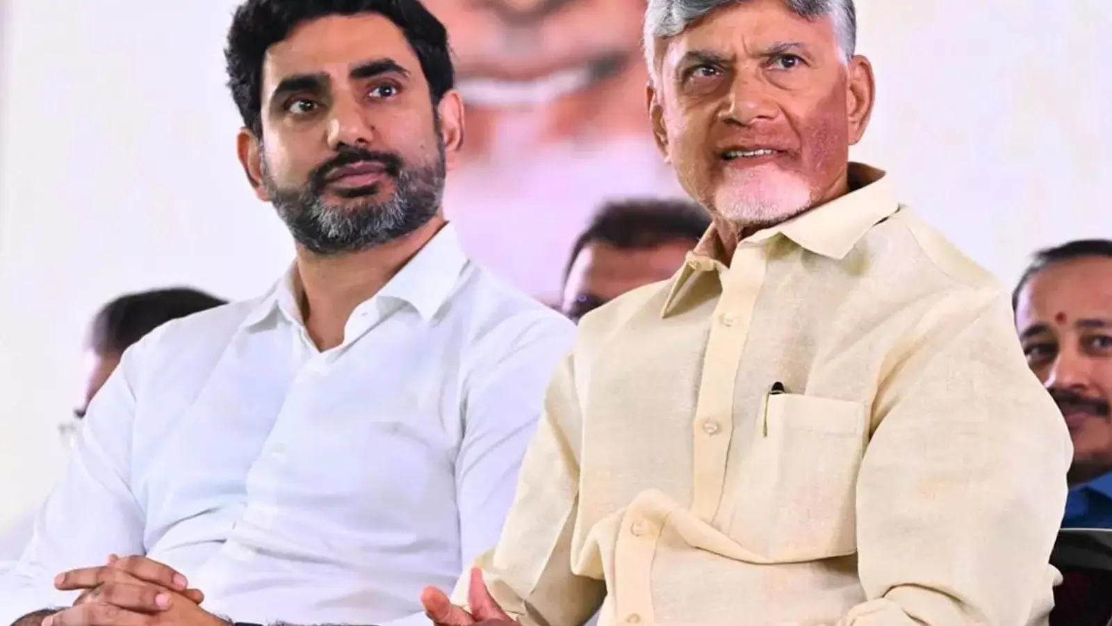 andhra pradesh chief minister chandrababu and lokesh left for bihar today andhra pradesh chief minister chandrababu and lokesh left for bihar today