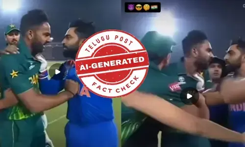 ఫ్యాక్ట్ చెక్: రైజింగ్ స్టార్స్ ఆసియా కప్ 2025లో భాగంగా భారత్ పాకిస్థాన్ ఆటగాళ్ల మధ్య ఎలాంటి గొడవ జరగలేదు