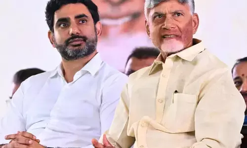 andhra pradesh chief minister chandrababu and  lokesh left for bihar today
