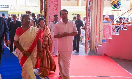 నేడు పుట్టపర్తికి భారత రాష్ట్రపతి