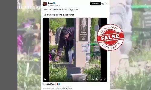 ഫാക്ട് ചെക്ക്: ശ്മശാനങ്ങളിൽ നിന്ന് മോഷ്ടിക്കുന്ന ഇന്ത്യൻ വംശജർ? പ്രചാരണം വ്യാജം