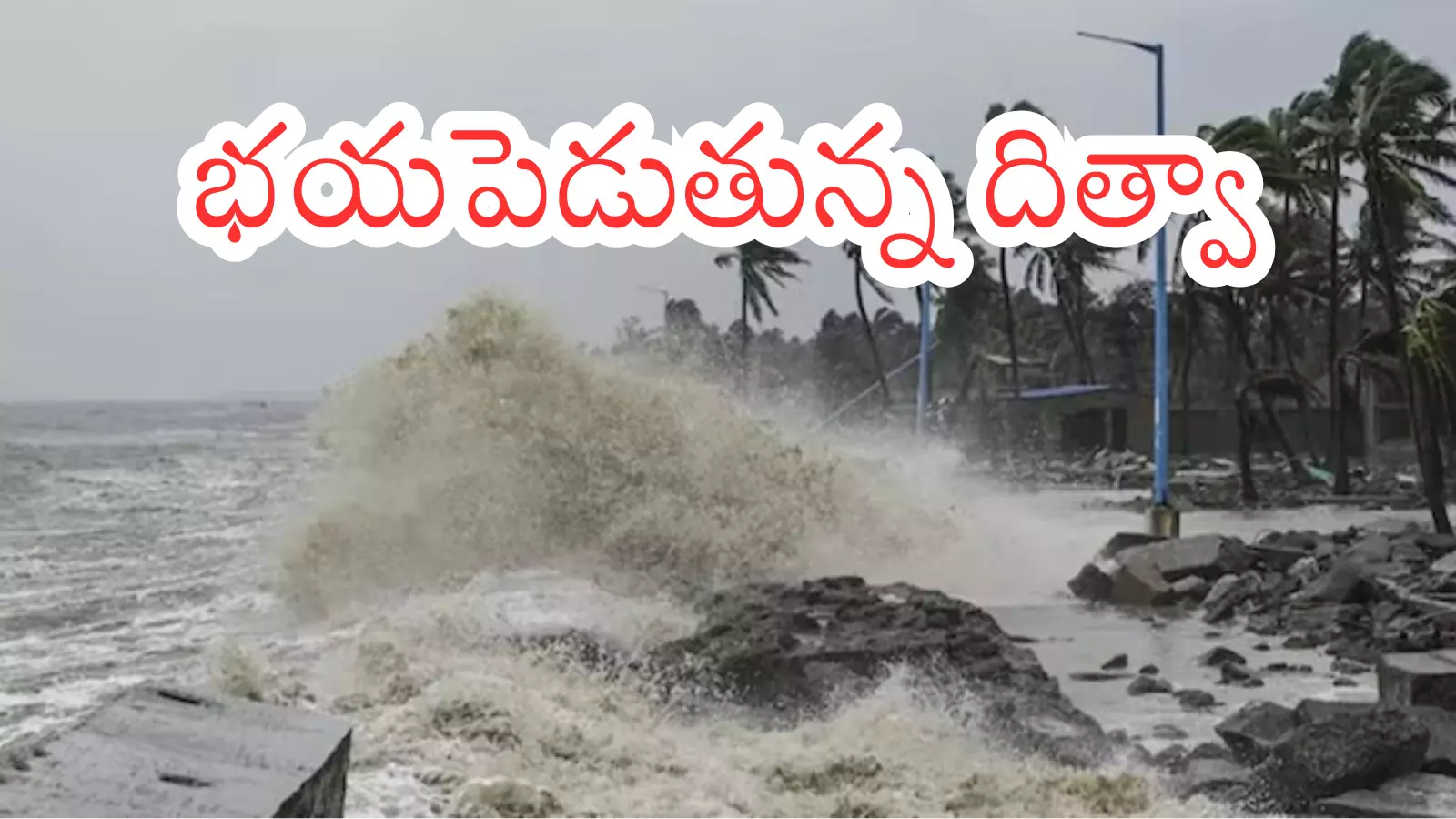 Ditva Cyclone : ఈరోజు రేపు డేంజర్.. అత్యవసరమైతే తప్ప బయటకు రాకండి Ditva Cyclone : ఈరోజు రేపు డేంజర్.. అత్యవసరమైతే తప్ప బయటకు రాకండి