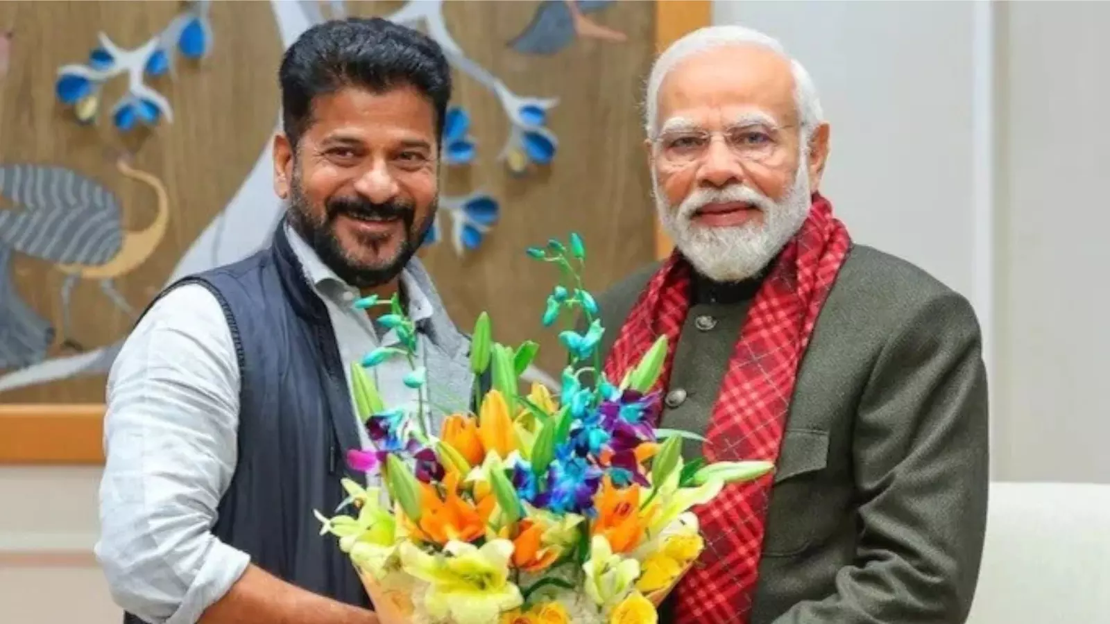 telangana chief minister revanth reddy will meet prime minister marendra modi today. telangana chief minister revanth reddy will meet prime minister marendra modi today.