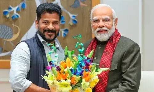 telangana chief minister revanth reddy will meet prime minister marendra modi today.