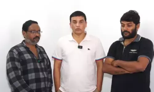 telangana film federation chairman dil raju responded to the sri teja health