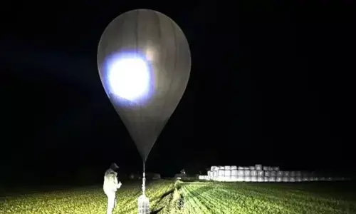 బెలూన్ల పంచాయతీ రెండు దేశాల మధ్య ఉద్రిక్తతలు