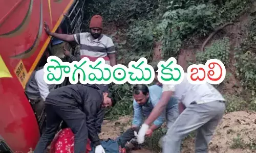 cause of the bus accident that occurred in alluri seetharamaraju district was driver negligence