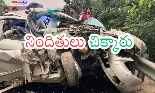 police arrested five people who were responsible for the death of five youths in road accident at andhra pradesh police arrested five people who were responsible for the death of five youths in road accident at andhra pradesh
