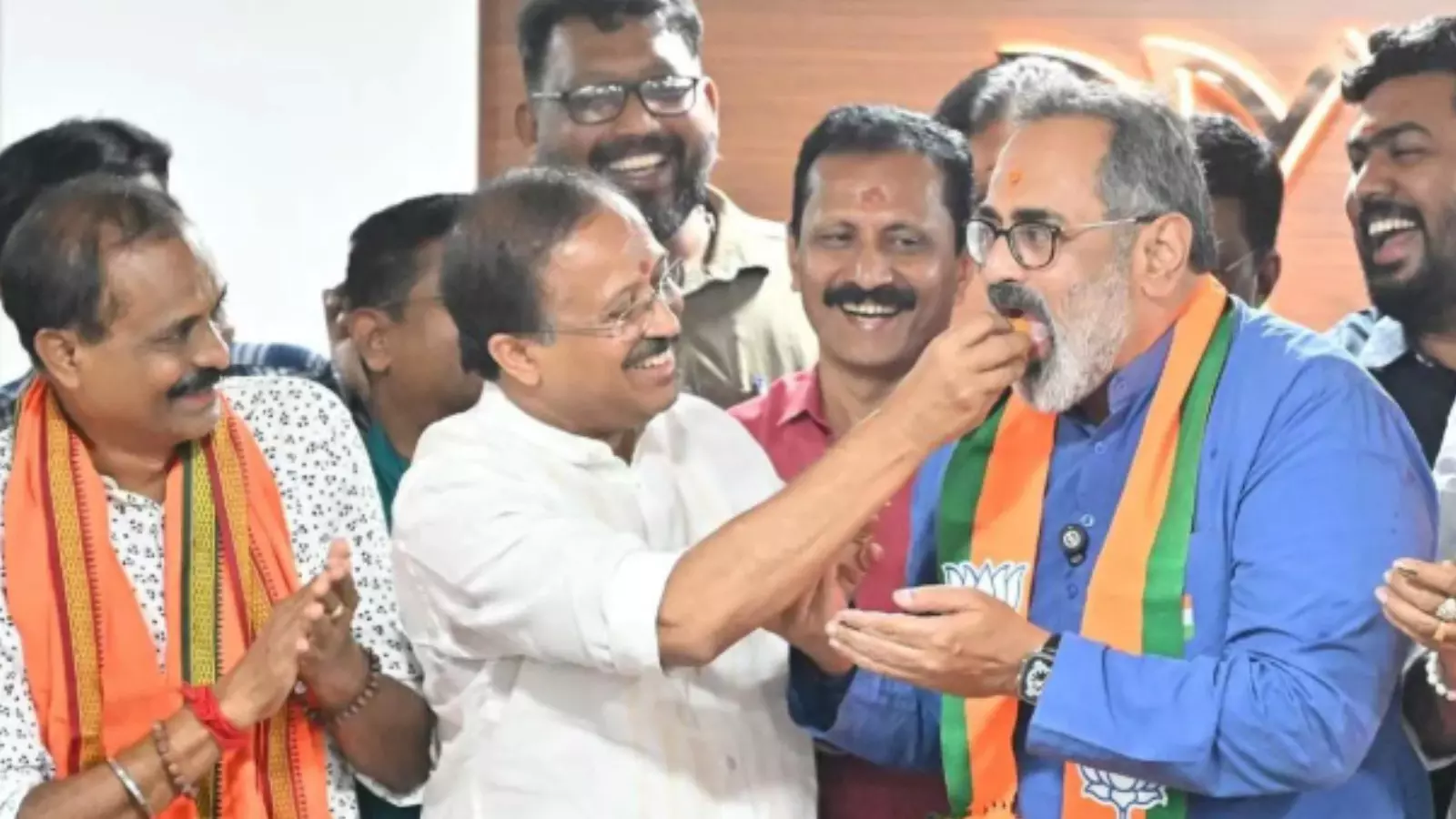 bjp wins big in thiruvananthapuram municipal corporation in kerala bjp wins big in thiruvananthapuram municipal corporation in kerala