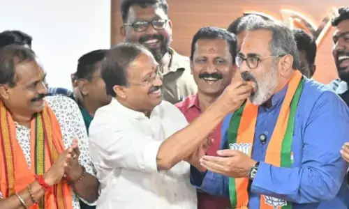 bjp wins big in thiruvananthapuram municipal corporation in kerala bjp wins big in thiruvananthapuram municipal corporation in kerala