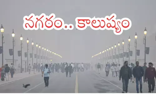 Severe air pollution in Delhi as AQI touches 461 Severe air pollution in Delhi as AQI touches 461