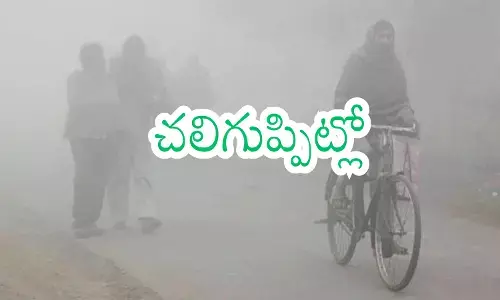 meteorological department officials say that the intensity of the cold winds will continue for another three days meteorological department officials say that the intensity of the cold winds will continue for another three days