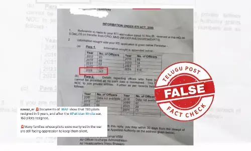 Fact check: Fake Document Claims 163 Pilots Resigned After the 2025 India–Pakistan Conflict