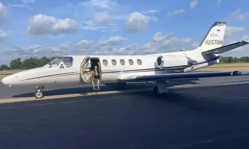 private jet crashed in america.  accident took place in north carolina