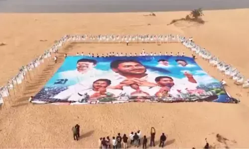 ys jagans birthday celebrations are being celebrated grandly by party leaders across the state today