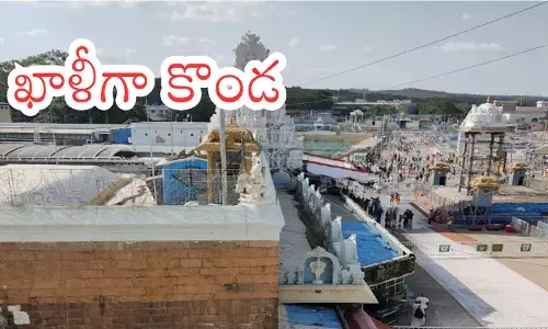 tirumala is normally crowded with devotees today