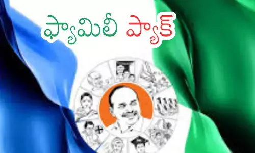 YSRCP chief YS Jagan Mohan Reddy with MP Magunta Srinivasulu Reddy during a political meeting on Nellore MP seat strategy.