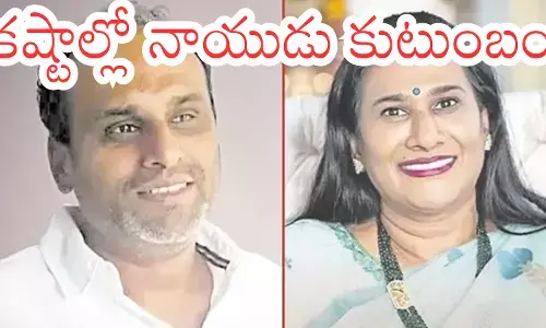 CBI officials arresting DK Adikesavalu Naidu’s daughter and son in connection with the high-profile conspiracy case.