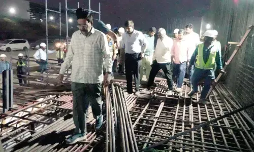 government has initiated a key milestone in the construction of the capital amaravathi